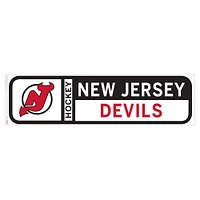 New Jersey Devils - 90'' x 23'' Team Logo Repositionable Wall Decal
