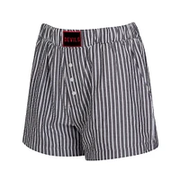 Women's Concepts Sport  Charcoal New Jersey Devils Two-Pack Boxer Shorts Set