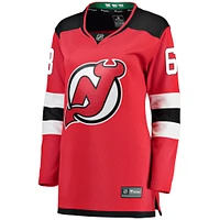 Women's Fanatics Jesper Bratt Red New Jersey Devils Home Breakaway Player
