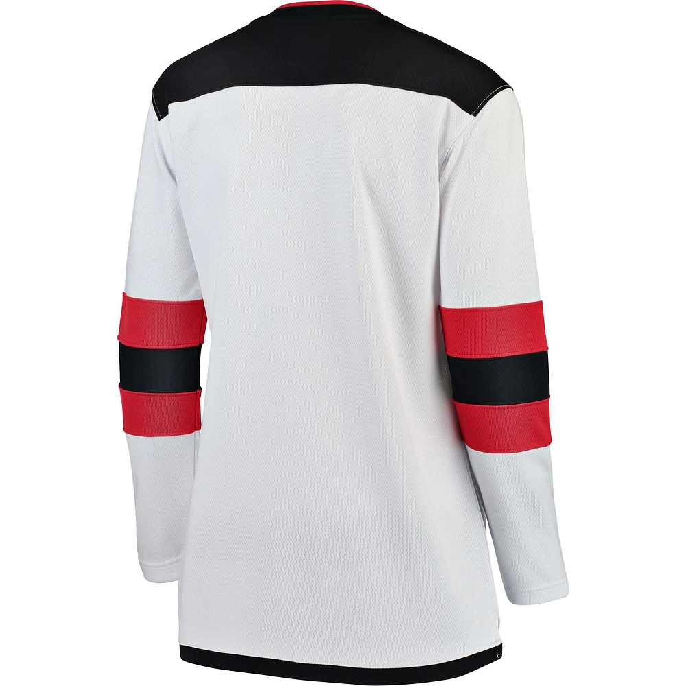 Women's Fanatics White New Jersey Devils Away Breakaway