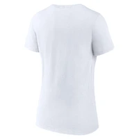 Women's Fanatics  White New Jersey Devils Special Edition V-Neck T-Shirt