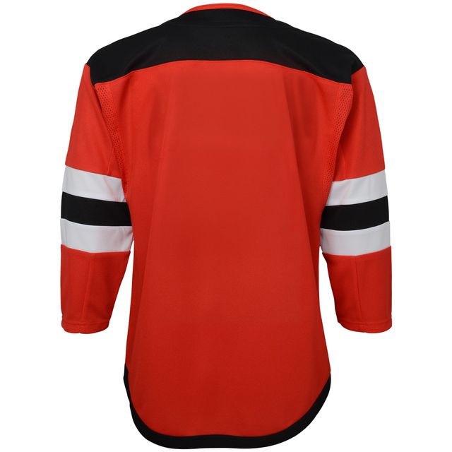 Maillot vierge rouge pour jeunes des Devils du New Jersey Home Premier