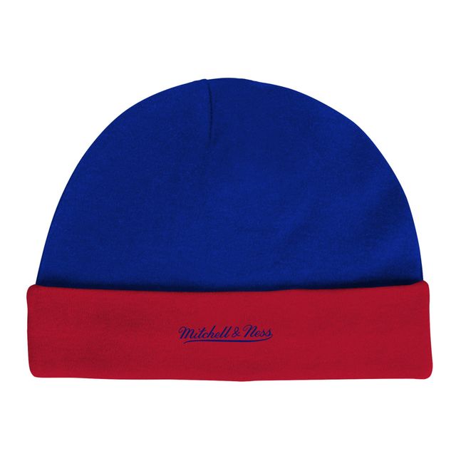 OST NJNETS BLEU ROUGE INFANT M&N HWC SS & LS CREEPER AND BEANIE SET INFGIFPCK