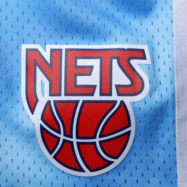 Short bleu Mitchell & Ness New Jersey Nets Big Tall Hardwood Classics Team Swingman pour hommes
