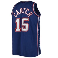 Men's Mitchell & Ness Vince Carter Navy New Jersey Nets Big Tall Hardwood Classics 2006/07 Swingman