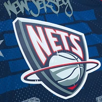 Men's Mitchell & Ness x Tats Cru Navy New Jersey Nets Hardwood Classics Fashion