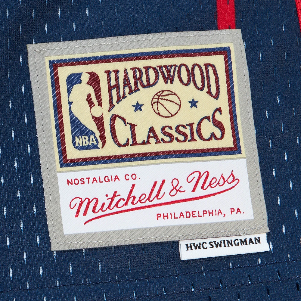 Men's Mitchell & Ness x Tats Cru Navy New Jersey Nets Hardwood Classics Fashion