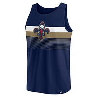 Men's Fanatics Navy New Orleans Pelicans Wild Game Tank Top