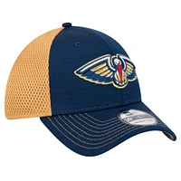 Men's New Era Navy Orleans Pelicans Active Tech Neo Flex 39THIRTY Hat