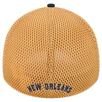 Men's New Era Navy Orleans Pelicans Active Tech Neo Flex 39THIRTY Hat