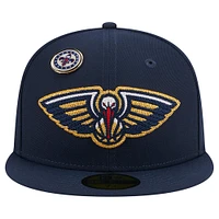 V107988 Pelicn NBA NWE FA23 Chainstich Logo n Pin 59Fifty HATMENHIC