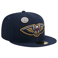V107988 Pelicn NBA NWE FA23 Chainstich Logo n Pin 59Fifty HATMENHIC