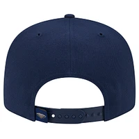 Men's New Era Navy New Orleans Pelicans Sport Night Team Shadow 9FIFTY Snapback Hat