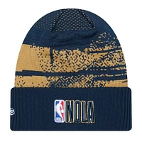 Men's New Era  Navy New Orleans Pelicans Tip-Off Cuffed Knit Hat