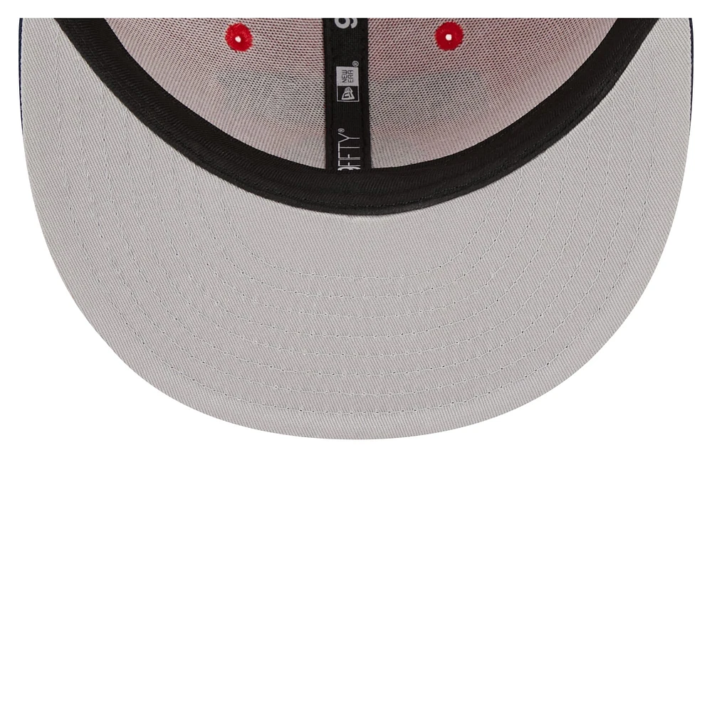 Men's New Era Red New Orleans Pelicans Statement Edition Jersey Hook 9FIFTY Snapback Hat