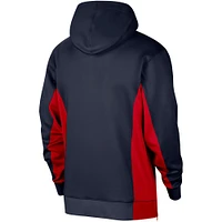 Men's Nike Navy New Orleans Pelicans 2023/24 Authentic Showtime Full-Zip Hoodie