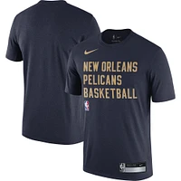 T-shirt Nike New Orleans Pelicans 2023/24 Sideline Legend Performance Practice pour Homme - Bleu marine