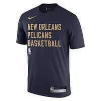 T-shirt Nike New Orleans Pelicans 2023/24 Sideline Legend Performance Practice pour Homme - Bleu marine