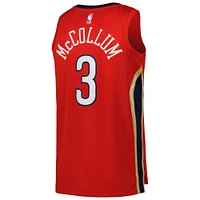 Unisexe Jordan Brand CJ McCollum Rouge 2022/23 New Orleans Pelicans Swingman Jersey - Statement Edition