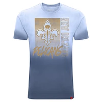 Unisex Sportiqe Navy New Orleans Pelicans Bingham Sun-Fade T-Shirt