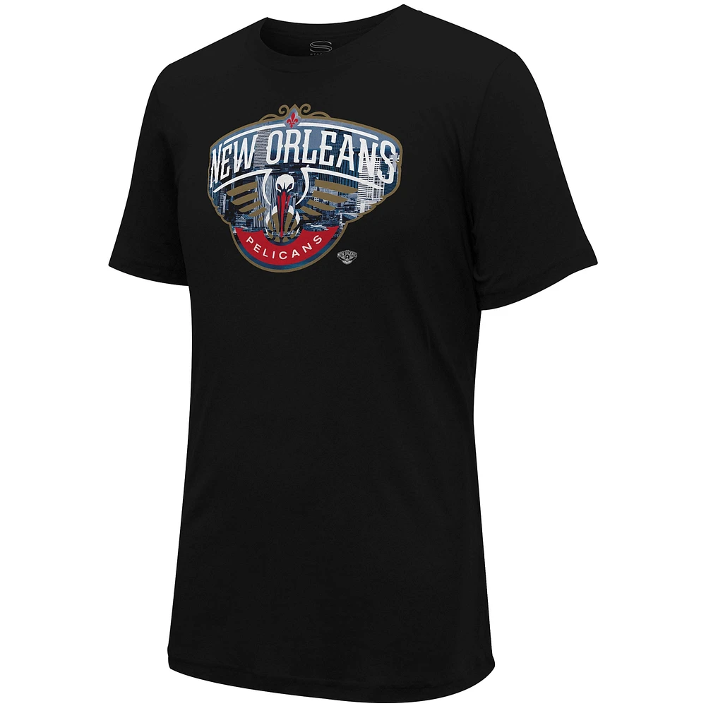 Unisex Stadium Essentials  Black New Orleans Pelicans City View T-Shirt