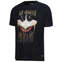 Unisex The Wild Collective  Black New Orleans Pelicans Tour Band T-Shirt
