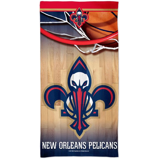 Serviette de plage WinCraft New Orleans Pelicans 30" x 60" Spectra