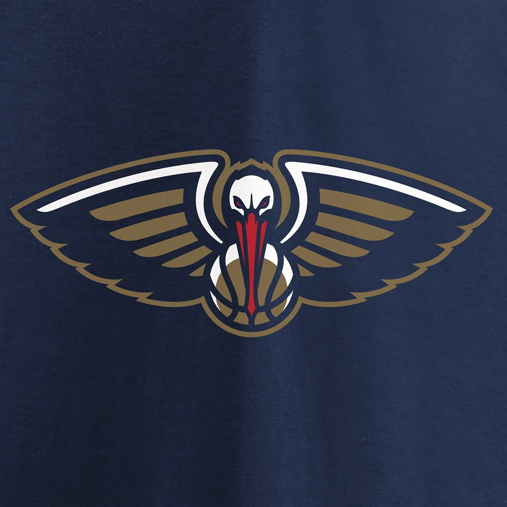 Women's Fanatics Zion Williamson Navy New Orleans Pelicans 2019 NBA Draft Playmaker Name & Number V-Neck T-Shirt