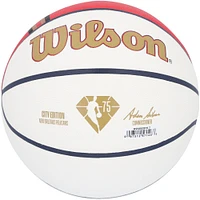 Zion Williamson New Orleans Pelicans Autographed Wilson City Edition Collectors Basketball