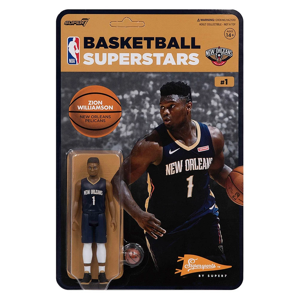 Zion Williamson New Orleans Pelicans Icon Edition Player Figure