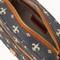 Dooney & Bourke New Orleans Saints Signature Camera Zip Crossbody Purse