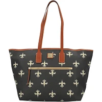 Dooney & Bourke New Orleans Saints Sporty Monogram Large Zip Tote Bag
