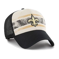 Men's '47 Cream New Orleans Saints Breakout MVP Trucker Adjustable Hat