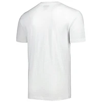 Men's Concepts Sport Charcoal/White New Orleans Saints Downfield T-Shirt & Shorts Sleep Set