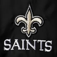 Men's Dunbrooke Black New Orleans Saints Logo Legacy Stadium Full-Zip Jacket