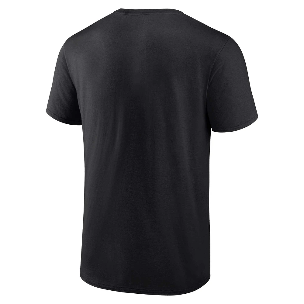 Men's Fanatics Black New Orleans Saints Big & Tall N'Orleans Football Statement T-Shirt