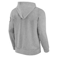 Men's Fanatics  Black New Orleans Saints Label Maker Pullover Hoodie