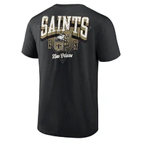 Men's Fanatics Black New Orleans Saints Never Over T-Shirt