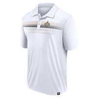 Men's Fanatics White New Orleans Saints Victory For Us Interlock Polo