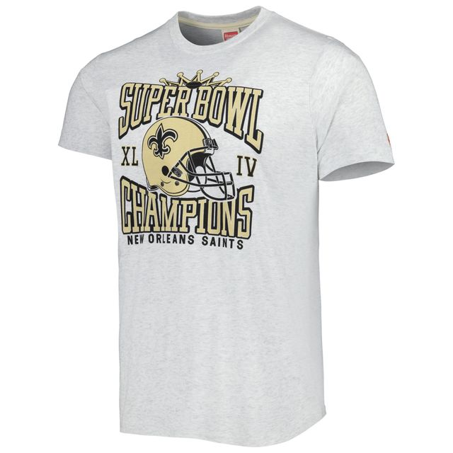 Hommage Ash New Orleans Saints Champs Hyper Local T-shirt triple mélange pour homme