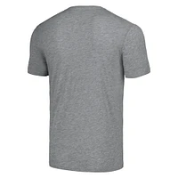 Men's Homage Chris Olave Heathered Gray New Orleans Saints NFL Blitz Player Tri-Blend T-Shirt