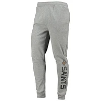 Men's MSX by Michael Strahan Heathered Gray New Orleans Saints Jogger Pants