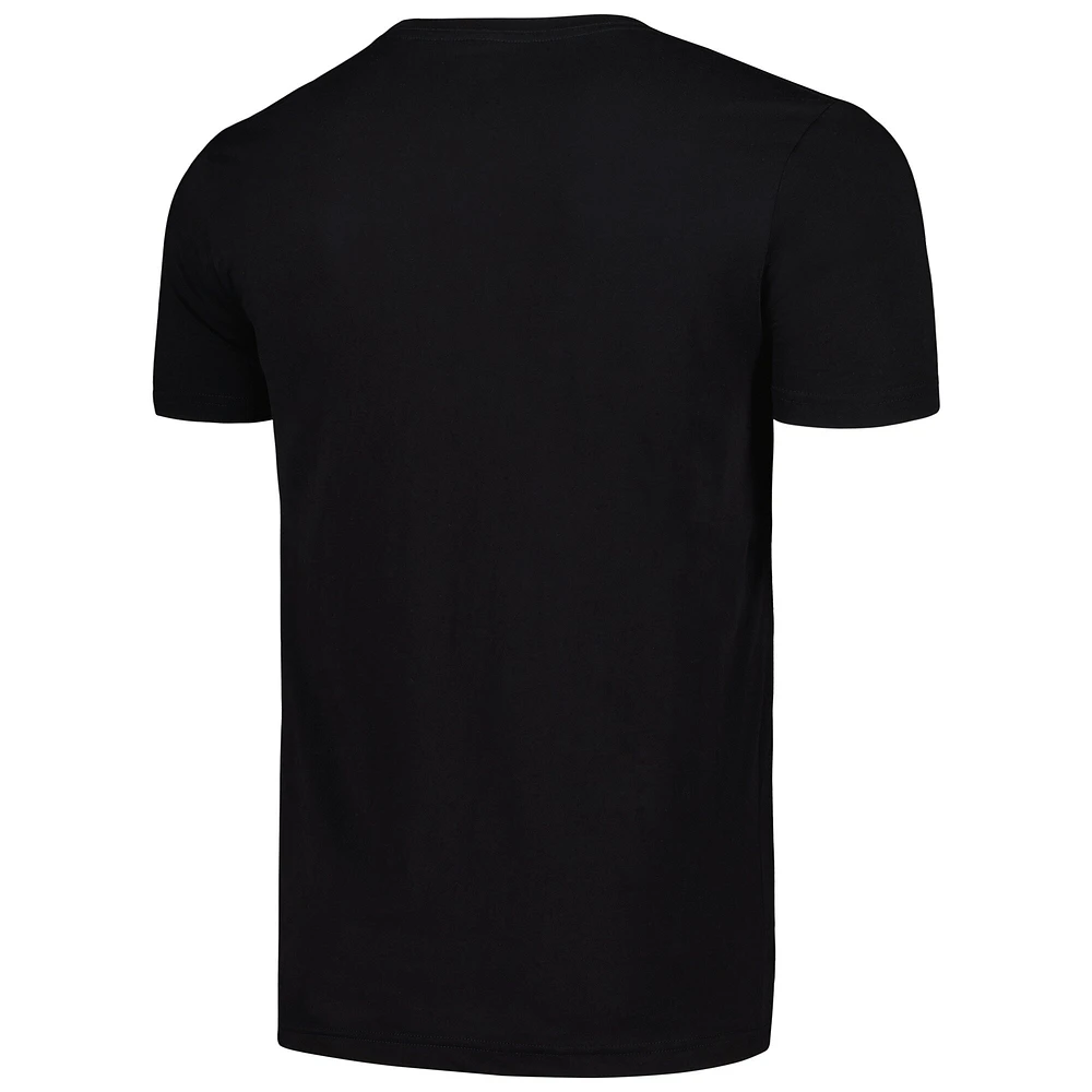 Men's New Era Black Orleans Saints Camo Logo T-Shirt