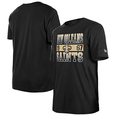 T-shirt New Era noir Orleans Saints City Team pour homme