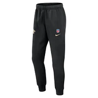 Men's Nike Black New Orleans Saints 2024 Sideline Club Pants