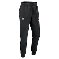 Men's Nike Black New Orleans Saints 2024 Sideline Club Pants