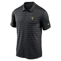 Men's Nike Black New Orleans Saints 2024 Sideline Victory Performance Polo