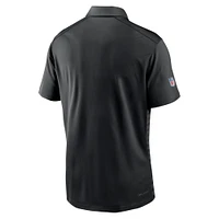 Men's Nike Black New Orleans Saints 2024 Sideline Victory Performance Polo