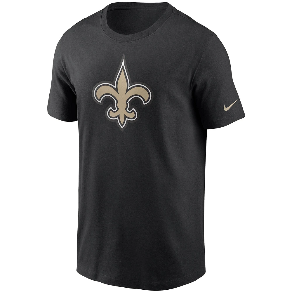 Men's Nike Black New Orleans Saints Primary Logo T-Shirt