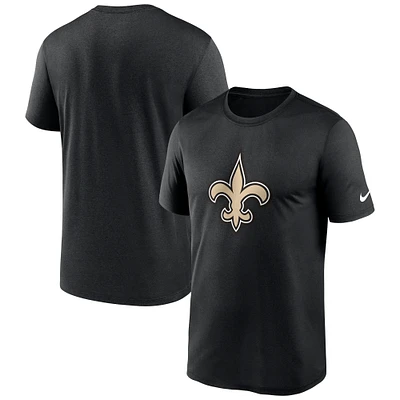 T-shirt Nike noir New Orleans Saints Primetime Legend Performance pour homme